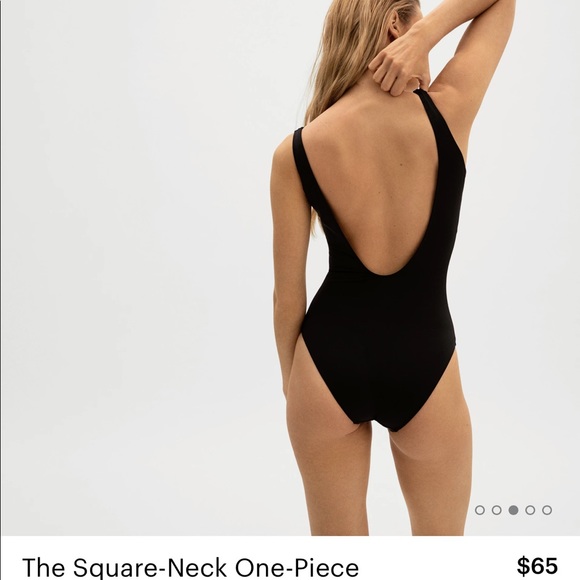 EVERLANE Square Neck one piece - Picture 2 of 5